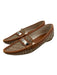 Christian Dior Shoe Size 36.5 Tan, Beige, Brown Leather & Textile Loafers Tan, Beige, Brown / 36.5