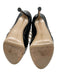 Valentino Garavani Shoe Size 36 Black & Taupe Leather Cut Out Rockstud Pumps Black & Taupe / 36