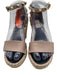 Valentino Garavani Shoe Size 36 Taupe Leather Upper Espadrille Rock Studs Wedges Taupe / 36