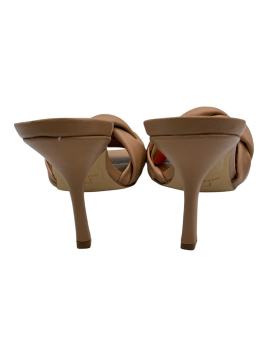 Marc Fisher Shoe Size 6 Tan Leather Upper Square Toe Braided Pumps Tan / 6