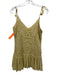 Tularosa Size XXS Pale Mustard Yellow Missing Fabric Tag Embroidered Dress Pale Mustard Yellow / XXS