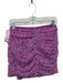 Intermix Size 0 Pink, Purple, White Silk Rouched Polka Dot Abstract Skirt Pink, Purple, White / 0