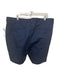 Spoke Size 40 Blue Cotton Solid Zip Fly Men's Shorts 40