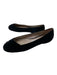 Ferragamo Shoe Size est 38 Black Suede Textured Detail Slip On Round Toe Flats Black / est 38