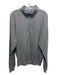 Oliver Ridley Size L Gray Synthetic Solid Quarter Zip Men's Long Sleeve Shirt L