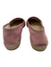 Gucci Shoe Size 39 Pink Canvas Jacquard Guccissima Whipstich Detail Flats Pink / 39