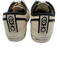 Jimmy Choo Shoe Size 38.5 Beige & Black Canvas & Leather Lace Up Sneakers Beige & Black / 38.5