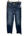Zara Size 8 Medium Wash Cotton Blend Distressed Whiskering High Rise Jeans Medium Wash / 8