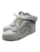 Christian Dior Shoe Size 41 White & Grey Leather High Top Sneakers White & Grey / 41