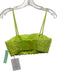 Aje Size 4 Lime Green Polyester Textured Back Zip Crop Top Midi Skirt Set Lime Green / 4