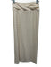 Free People Size XS Cream Polyester Short Puff Sleeve Textured Midi Skirt Set Cream / XS