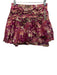 Love Shack Fancy Size 00 Purple, Pink, Gold Viscose & Metallic Jacquard Skirt Purple, Pink, Gold / 00