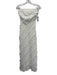 endless rose Size XS White Polyester Strapless Ruffles Maxi Dress White / XS