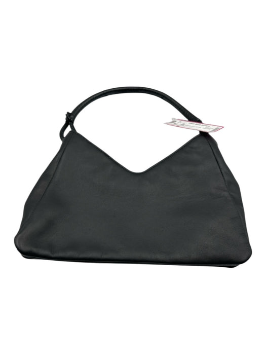Staud Black Leather shoulder bag Bag Black / XS