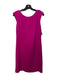 Trina Turk Size 2 Fuschia Purple Polyester Blend Sleeveless Draped Back Dress Fuschia Purple / 2