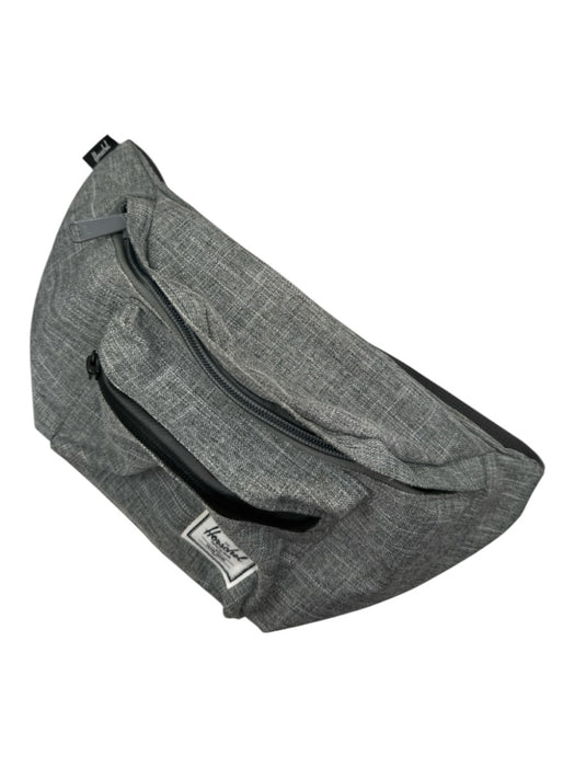 Herschel Gray & Red Nylon Outer Pocket Bum Bag Bag Gray & Red / S