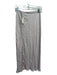 YFB Size XS Gray Viscose Blend Elastic Waist Midi Slip Skirt Gray / XS