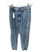 Mother Size Est XS Med Dark Wash Cotton High Waist Acid Wash Jogger Jeans Med Dark Wash / Est XS