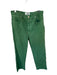 Reformation Size 29 Green Cotton & Tencel Straight Cut High Rise Jeans Green / 29