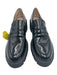 Stuart Weitzman Shoe Size 9.5 Black Leather Almond Toe Platform Lugsole Loafers Black / 9.5