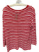 Free People Size XS Red & White Striped Long Sleeve Sweater Red & White / XS