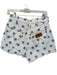 Wrangler Size 26 White & Blue Cotton High Waist Polka Dot Cut Off Denim Shorts White & Blue / 26