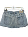 We The Free Size 27 Light Wash Cotton Denim Mini Skort Light Wash / 27