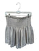 Koch Size L Light Gray Polyester Smocked Shorts Light Gray / L