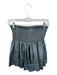 Koch Size S Dark Gray Polyester Smocked Shorts Dark Gray / S