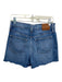 Point Sur Size 27 Med Wash & Multi Cotton Denim Frayed Embroidered Shorts Med Wash & Multi / 27