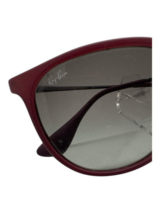 Ray Ban Purple Rubber Sunglasses Purple