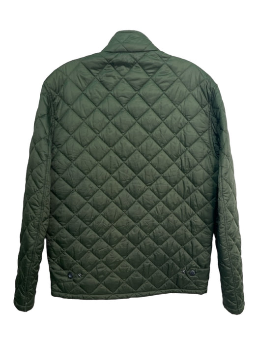 Barbour Size S Green Synthetic Quilted Zip Up Men's Jacket S