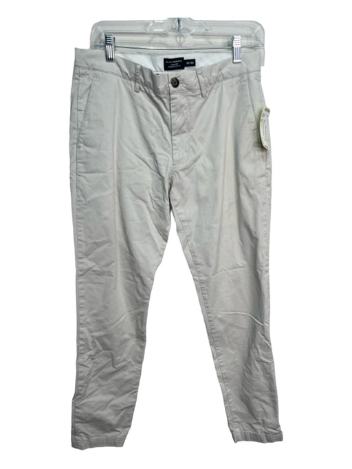 Club Monaco Size 30 Light Gray Cotton Blend Solid Khakis Men's Pants 30