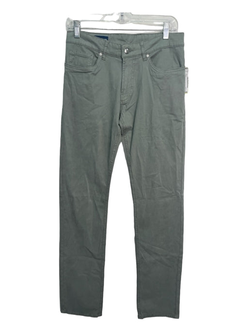 Peter Millar NWT Size 30 Green Cotton Blend Solid Khakis Men's Pants 30