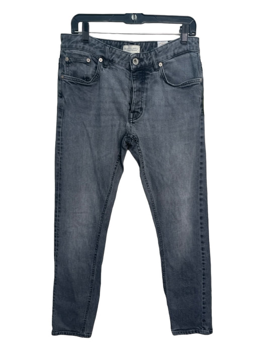 Suitsupply Size 31 Faded Black Cotton Blend Solid Jean Men's Pants 31