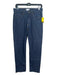 Peter Millar Size 30 Dark Wash Cotton Blend Solid Jean Men's Pants 30