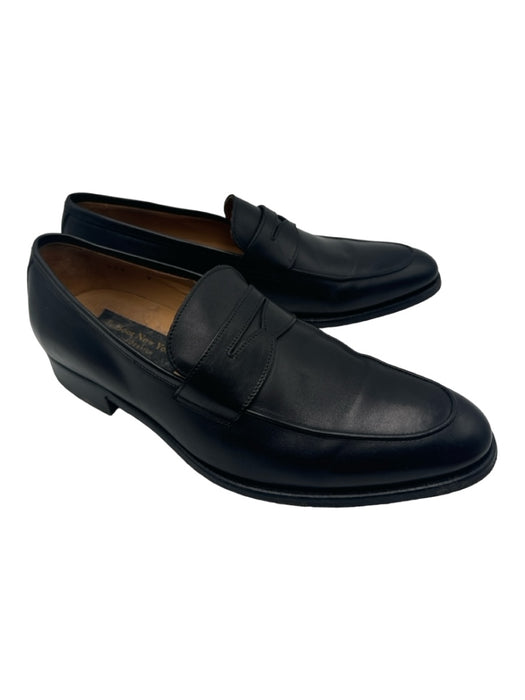To Boot New York Shoe Size 7 Black Leather Solid loafer Men's Shoes 7