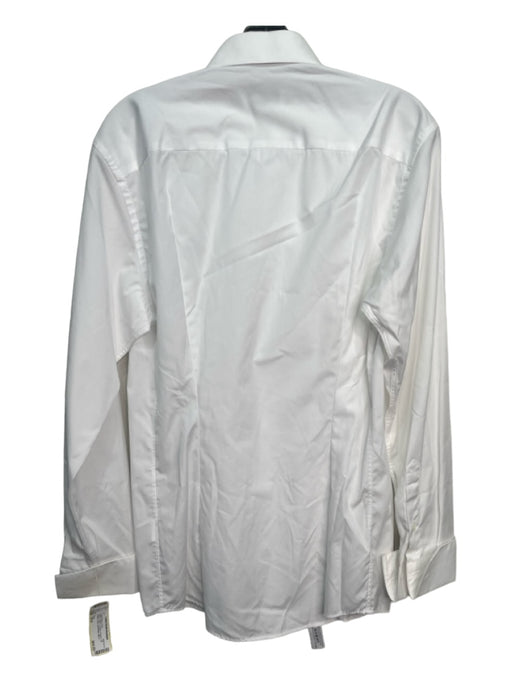 Eton Size 15.5 White Cotton Tuxedo French Cuff Button Down Long Sleeve Shirt 15.5