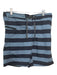 Patagonia Size 32 Navy & Blue Striped Drawstring Men's Shorts 32