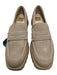 Dolce Vita Shoe Size 9 Beige Suede Penny Slot Lug sole Square Toe Loafers Beige / 9