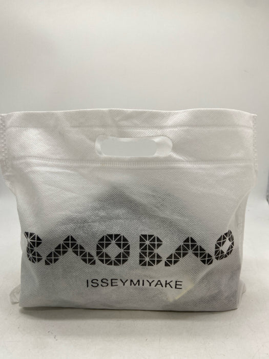 Bao Bao Issey Miyake Gunmetal & black PVC Geometric Rectangular Detachable Bag