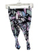 FP Movement Size XS Black & Multi Butterfly Scrunch Back Pocket Detail Leggings Black & Multi / XS