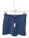 Lululemon Size 6 Blue Polyester Blend Drawstring Side Pocket High Rise Shorts Blue / 6