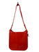 Carmen Sol Orange Plastic Studded Crossbody Strap Inner Pocket Bag Orange