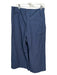 COS Size 10 Slate Blue cotton & polyamide Assymetrical Pockets Zip Fly Pants Slate Blue / 10