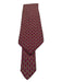 Hermes Purple Silk Chain Men's Ties