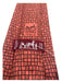 Hermes Red Silk Lines Men's Ties