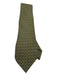 Hermes Green & Gold Silk Chain Men's Ties