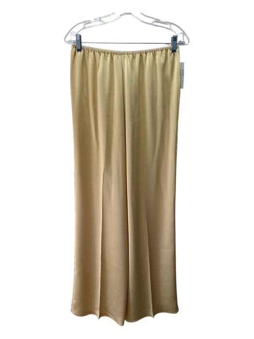 Mare Mare Size Medium Butter Yellow Polyester Long Sleeve Pleated Pant Set Butter Yellow / Medium