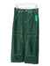 Pilcro Size 2 Dark Green Cotton Denim High Rise contrast stitch Cargo Skirt Dark Green / 2